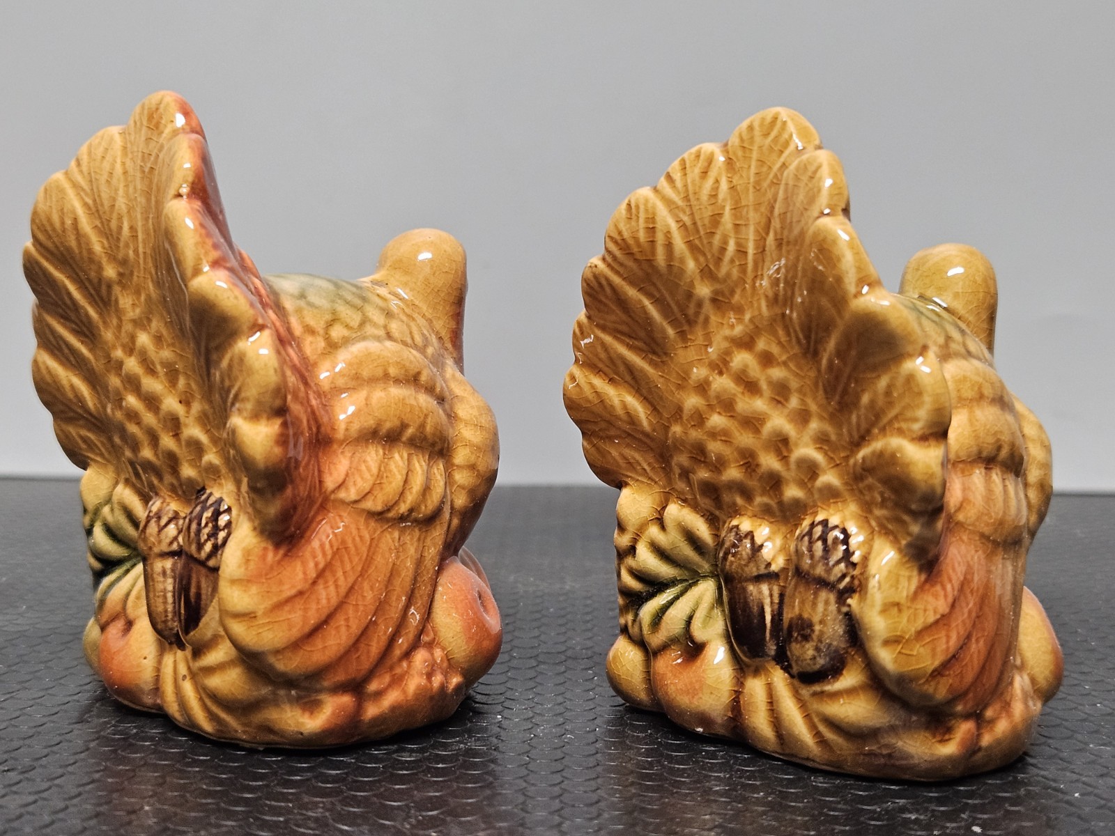 Thanksgiving Turkey Salt And Pepper Shakers Set- Home Accents