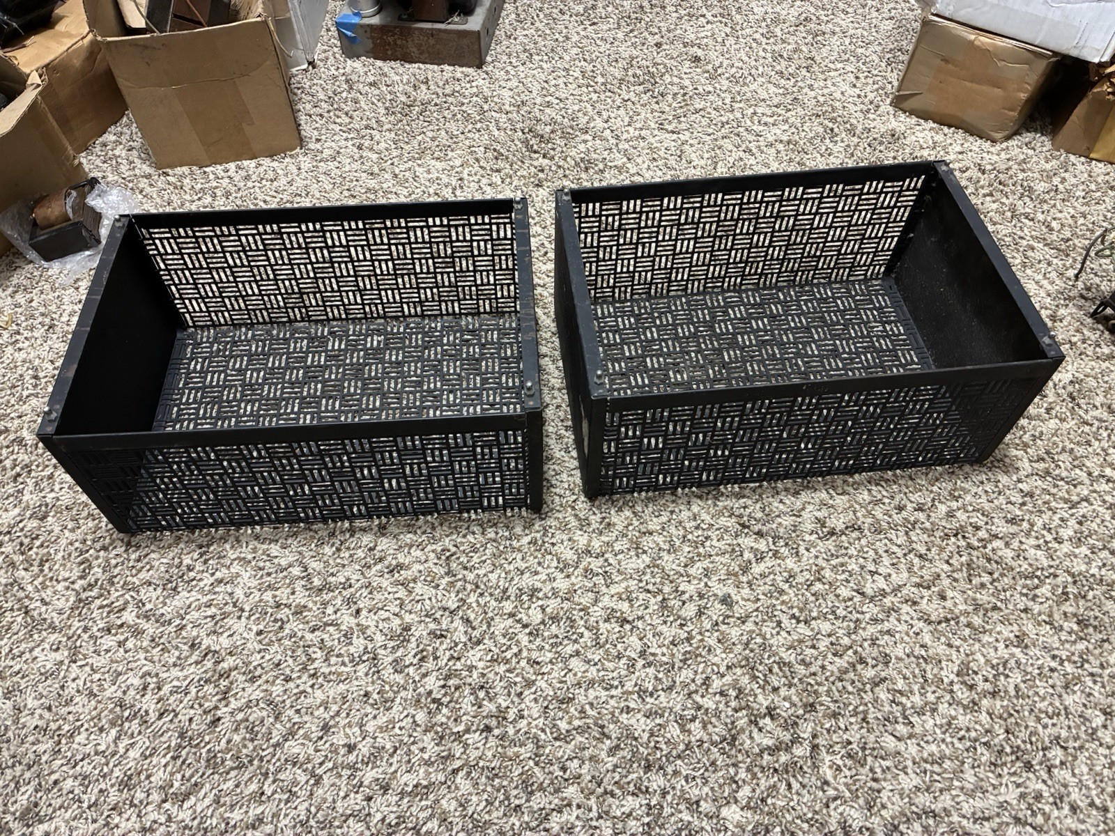 2- Heathkit W 5 M Chassis and 2- Top Cages