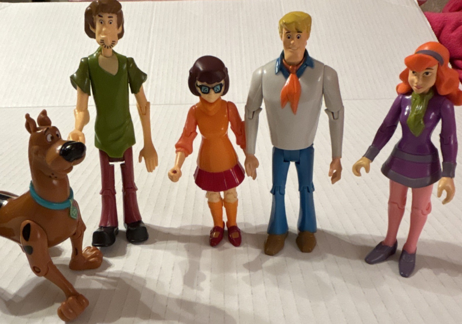 Scooby-Doo Articulated Figures Mixed Lot 10 Pack Scooby Shaggy Velma Daphne Fred