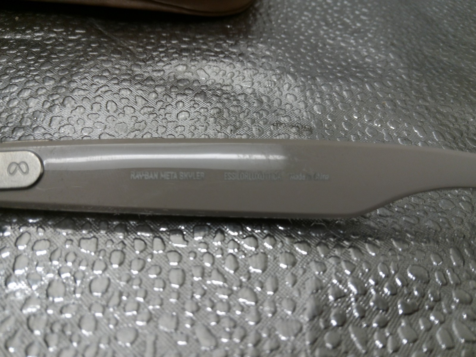 Ray-Ban | Meta Skyler Smart Glasses - Shiny Gray Frames, Pink Lenses-RW4010