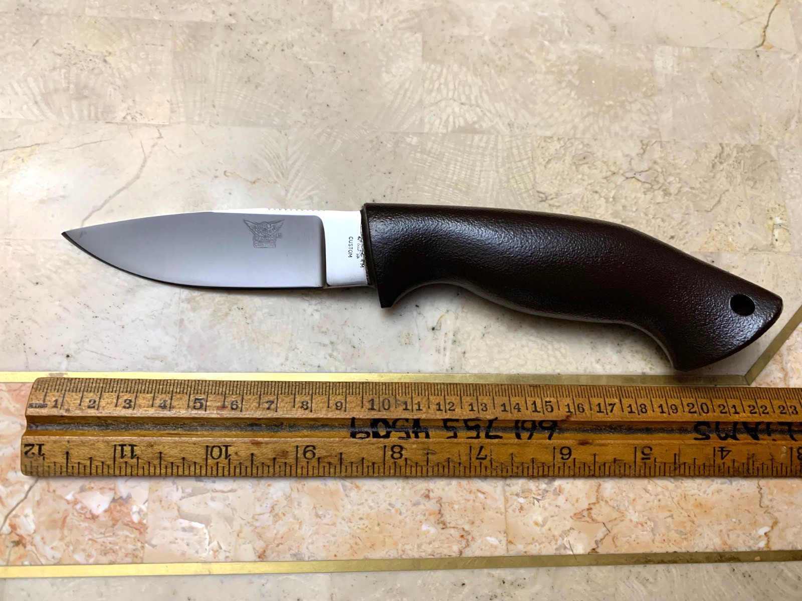 John N Cooper knife with case, used, no sheath, free shipping