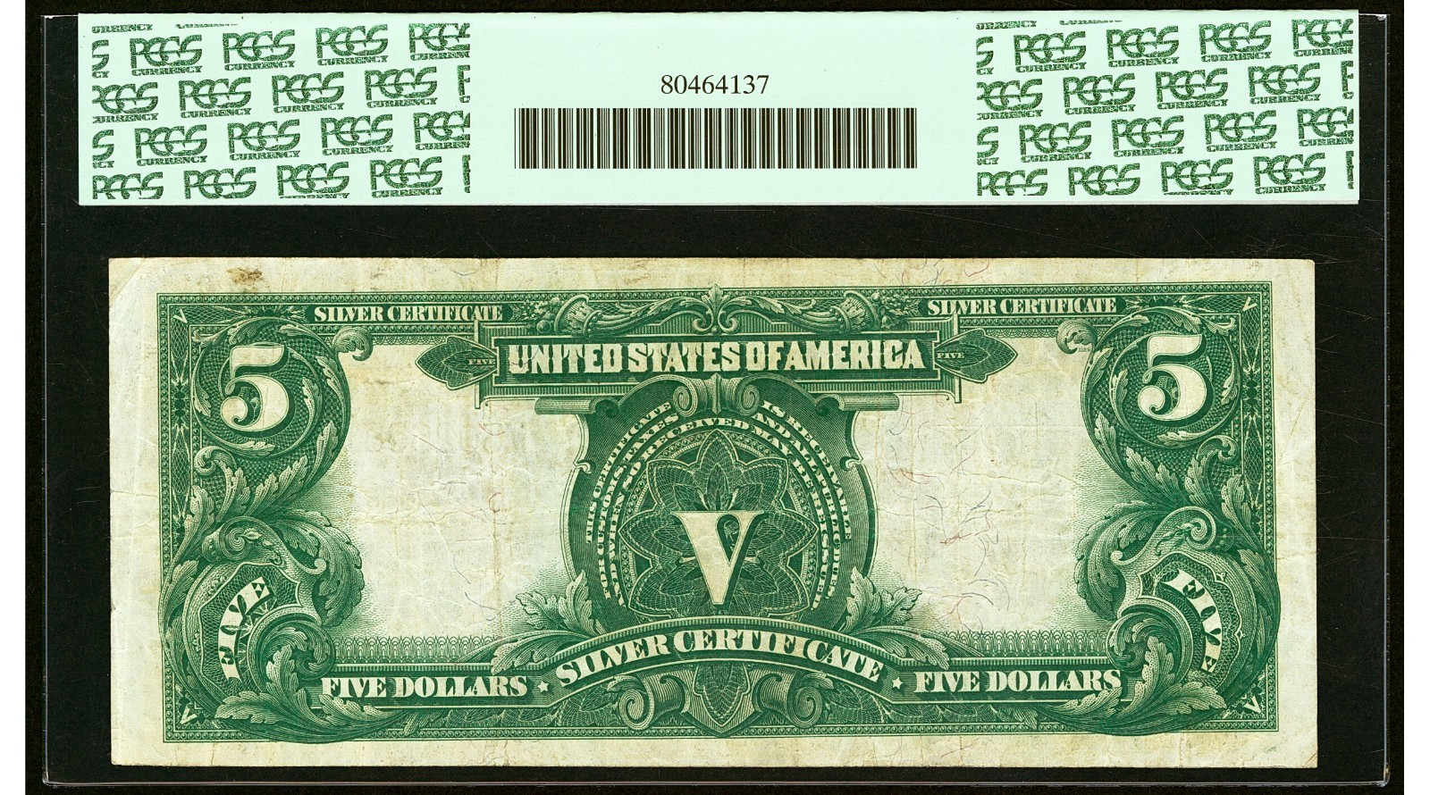 FR-277 1899 Series $5 Dollar Silver Certificate "Chief" *PCGS 25 Very Fine*