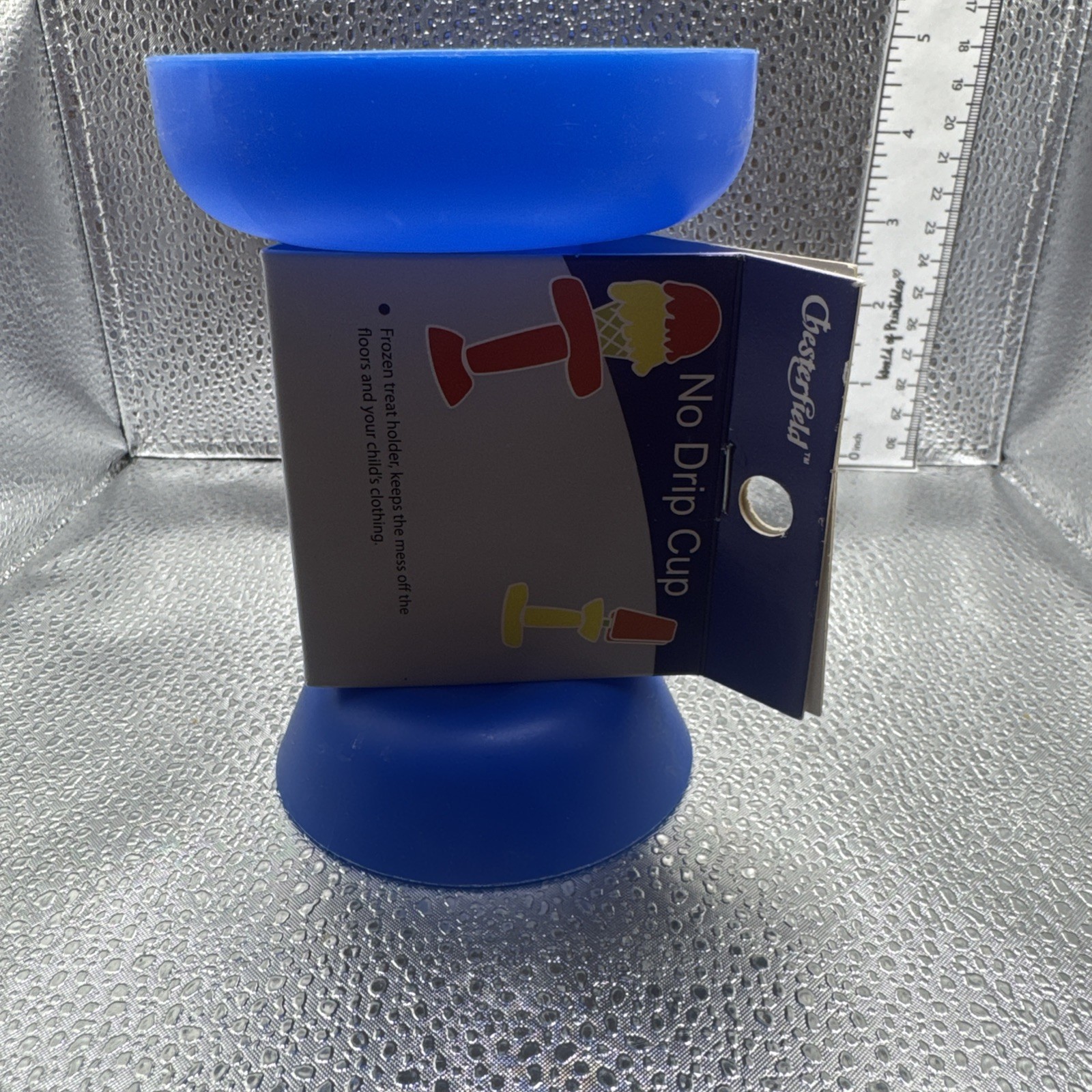 Chesterfield Royal Blue No Drip Frozen Treat Holder - NEW