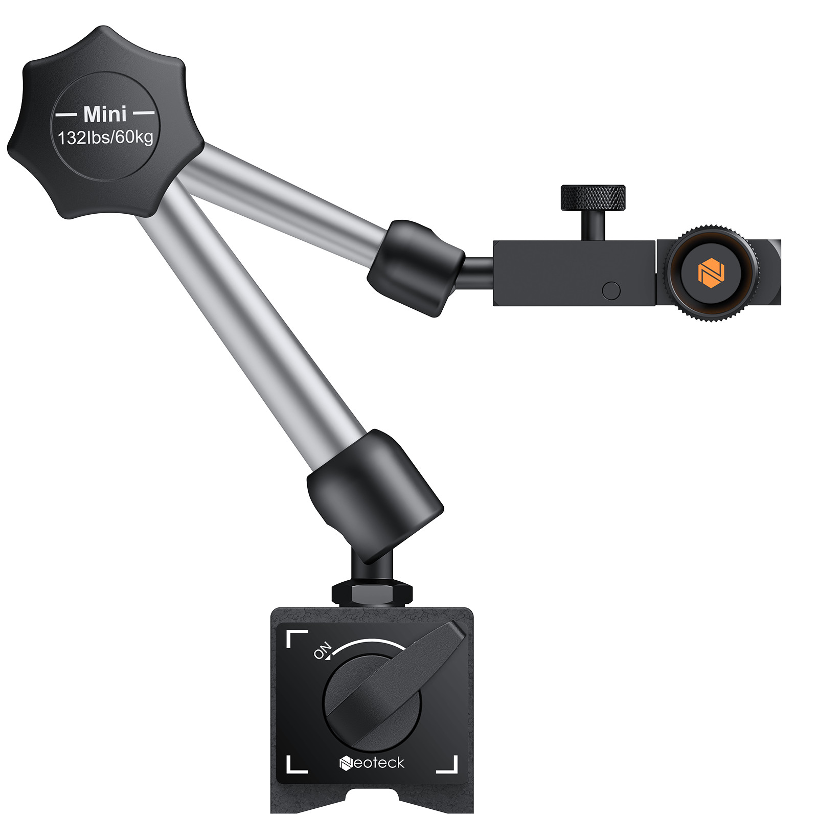 Neoteck 132lbs Adjustable Magnetic Base Stand for Digital Dial Indicator Gauge