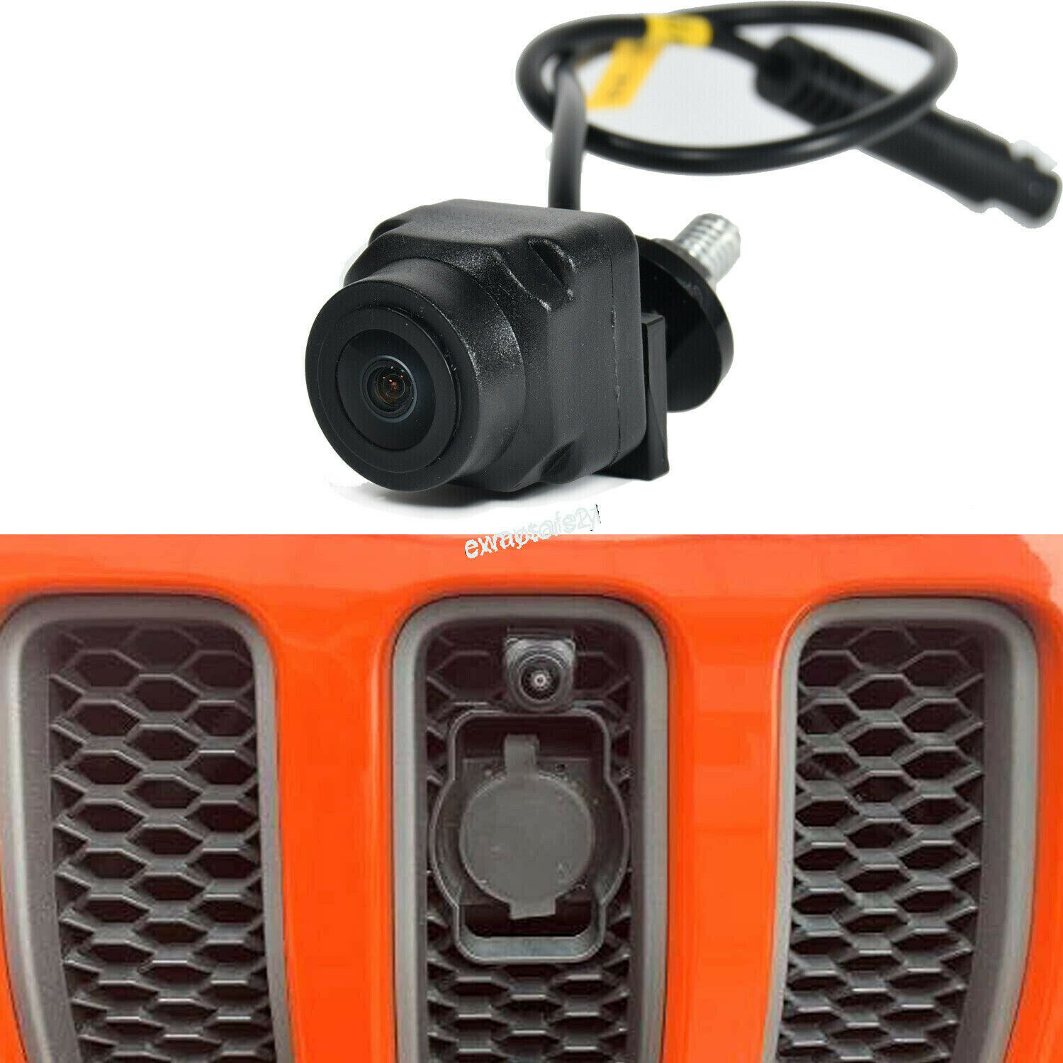 For Jeep Wrangler JL Rubicon 2018-21 Gladiator JT Off-Road Front View Camera Kit