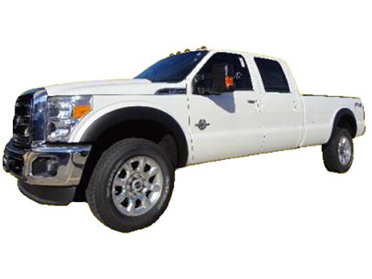 2011-2016 Ford F-250 / 350 Factory OE Style Smooth Black Fender Flares Set of 4