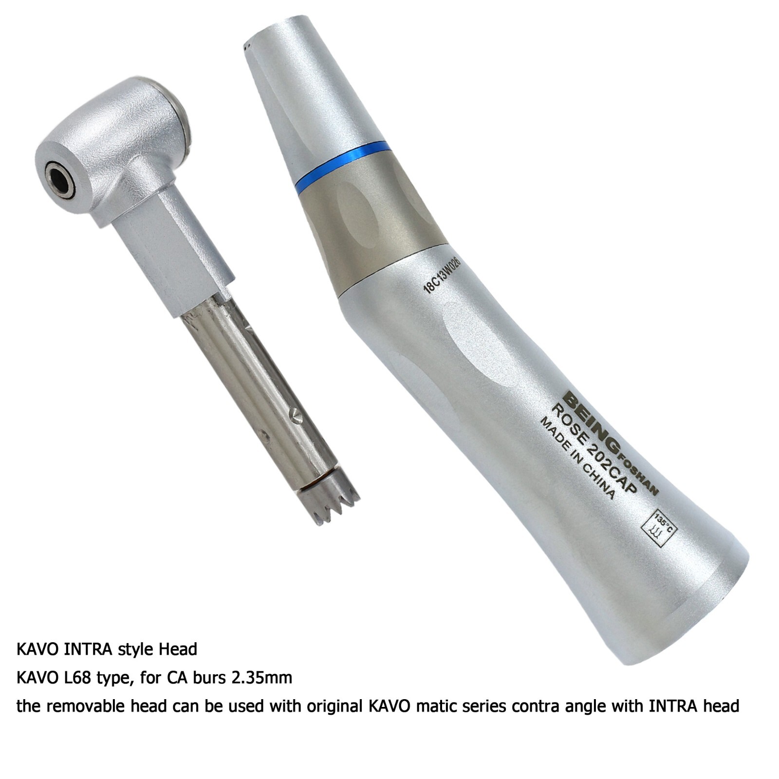 BEING COXO Dental Contra Angle Straight Handpiece Slow Speed Air Motor KAVO NSK