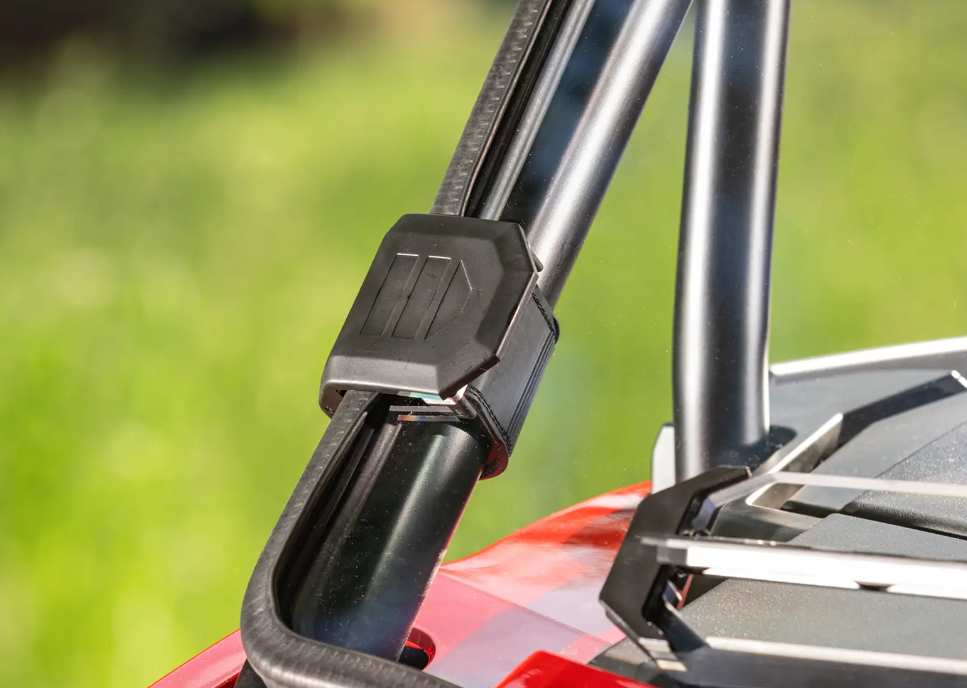 SuperATV Polaris RZR XP 1000 2024+ Clear Standard Poly Vented Full Windshield