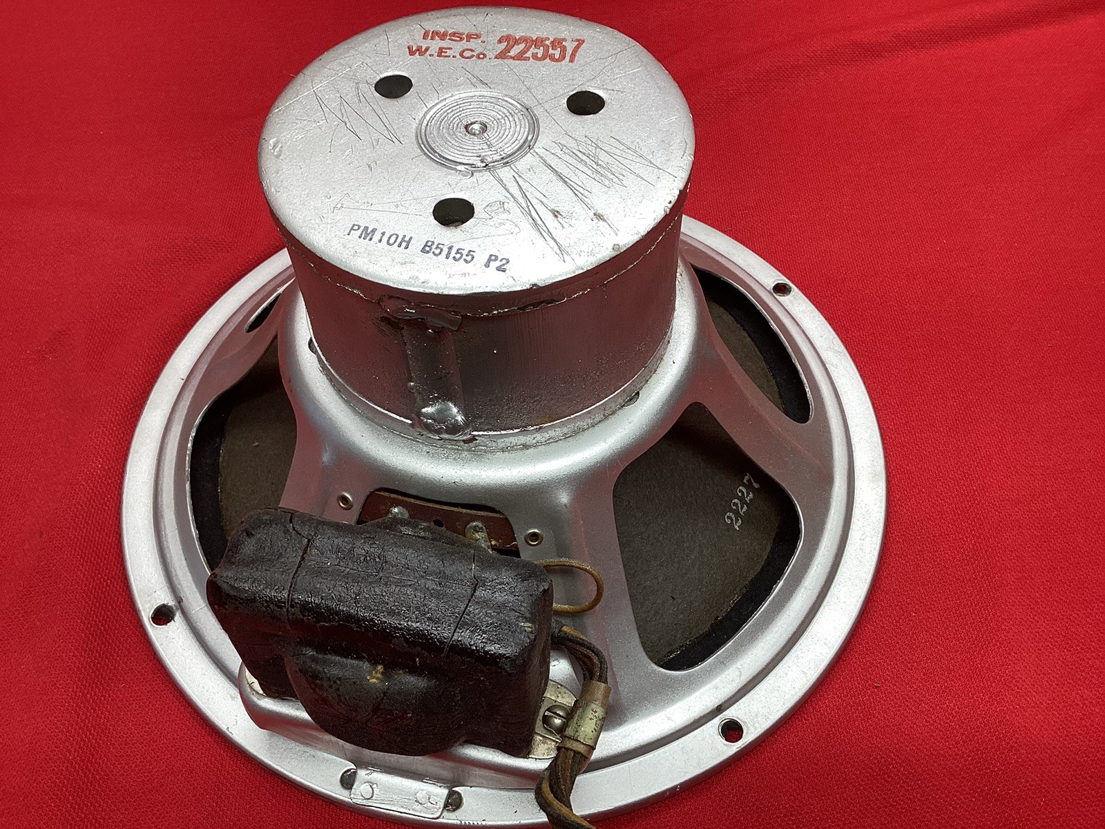 Vintage Western Electric KS-12046 Speaker Cabinet & RARE Jensen PM10H L👀K !