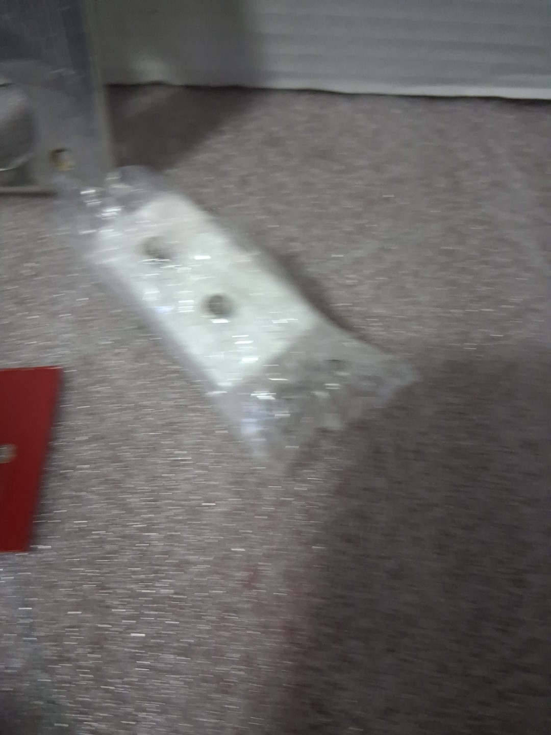 Vintage On Off Temperature Control Backplate GE Roaster 123C19 Replacement Part