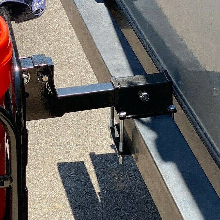 4''- 4.5" Square RV Bumper Receiver Adapter 2'' Hitch Mount Bike Rack Carrier