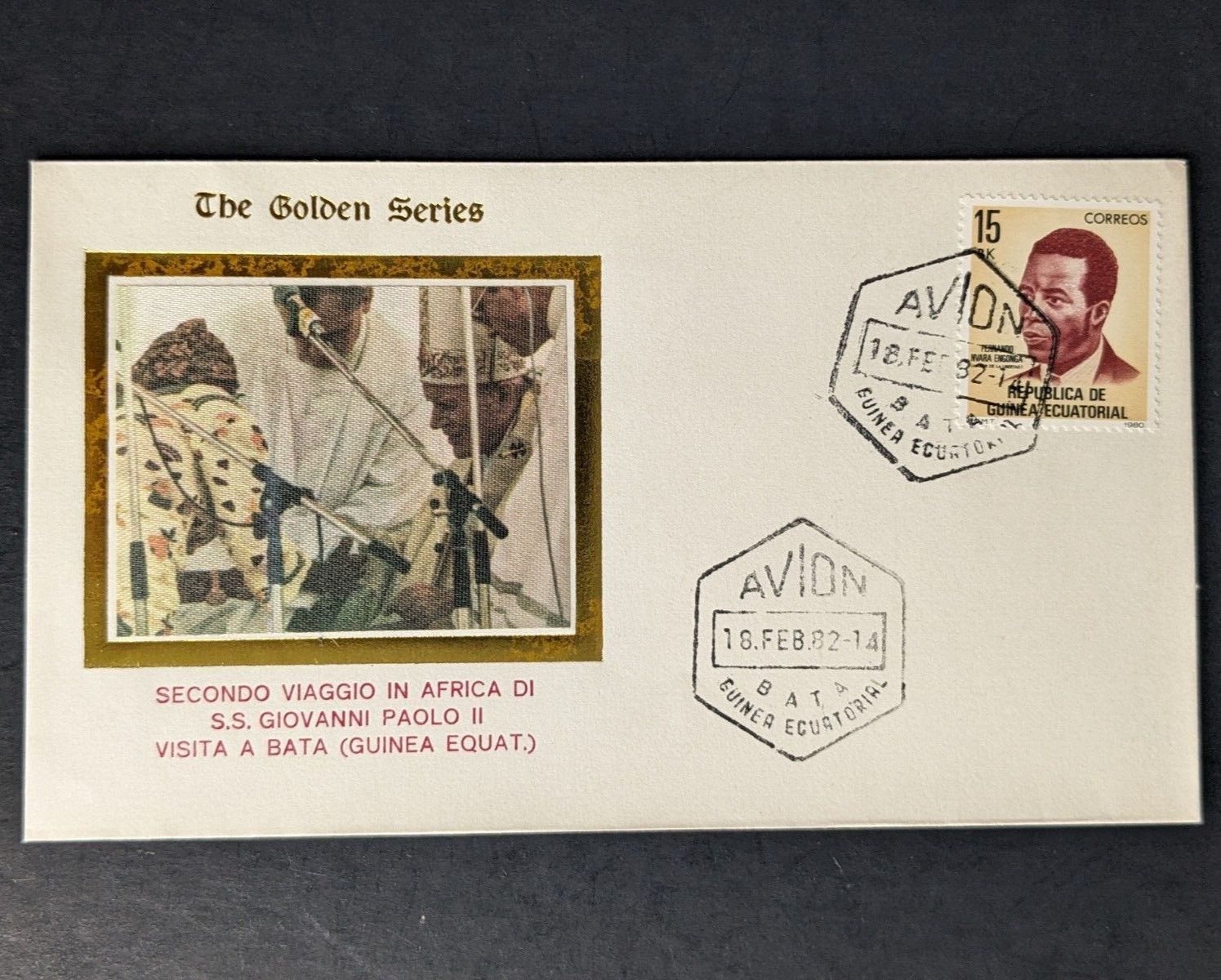 Pope John Paul II, The Golden Series Trip to Africa Nigeria Benin 11 Covers Plus