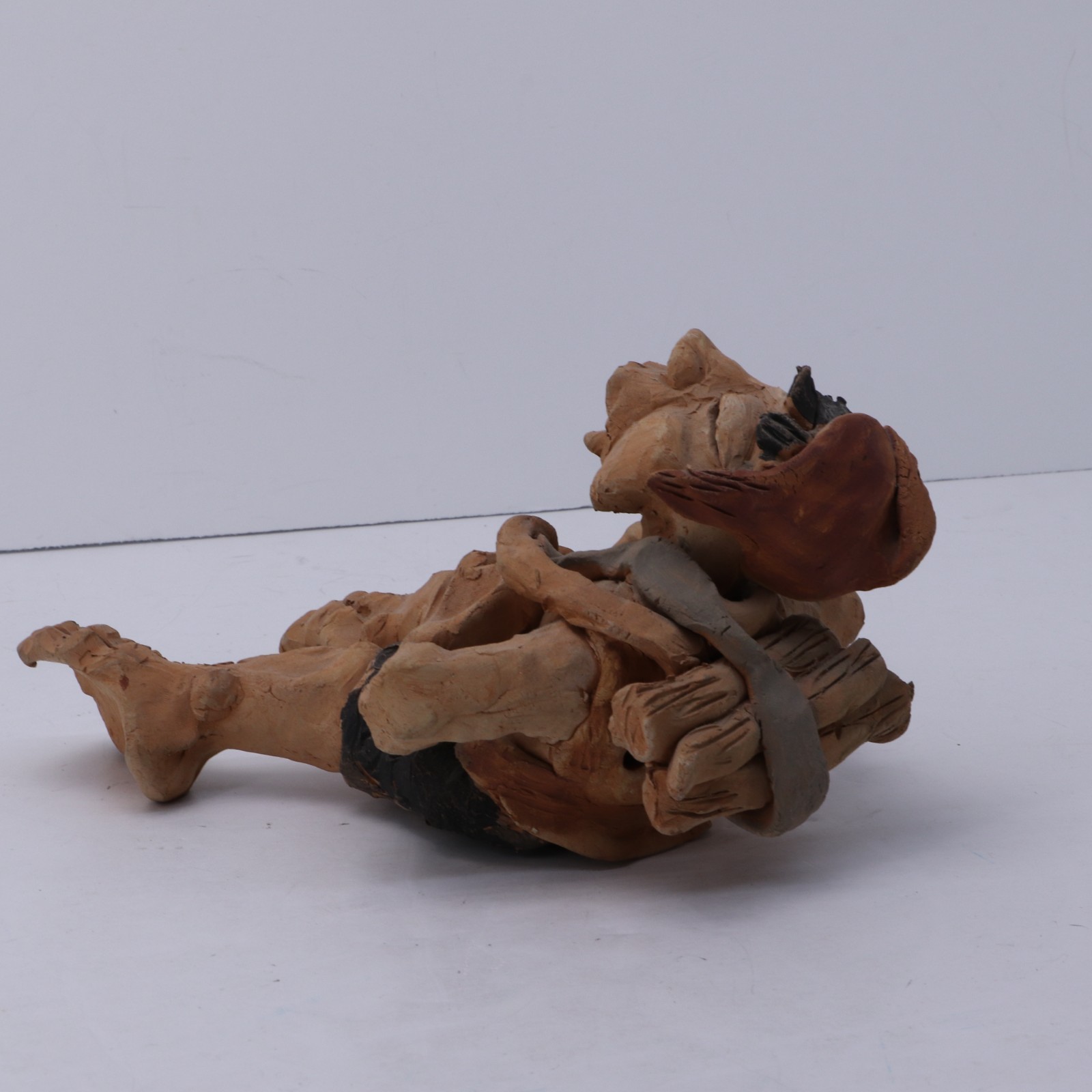 Quechuan Edilberto Merida Cusco Peru Sculpture Peruvian Folk Art Clay Pottery