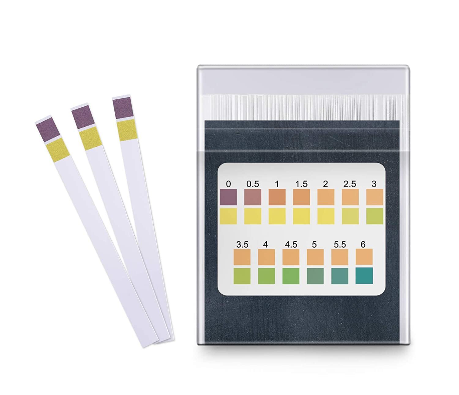 Fermentaholics Instant pH Test Strips pH Range 0-6 100 Tests pH Test Liquid