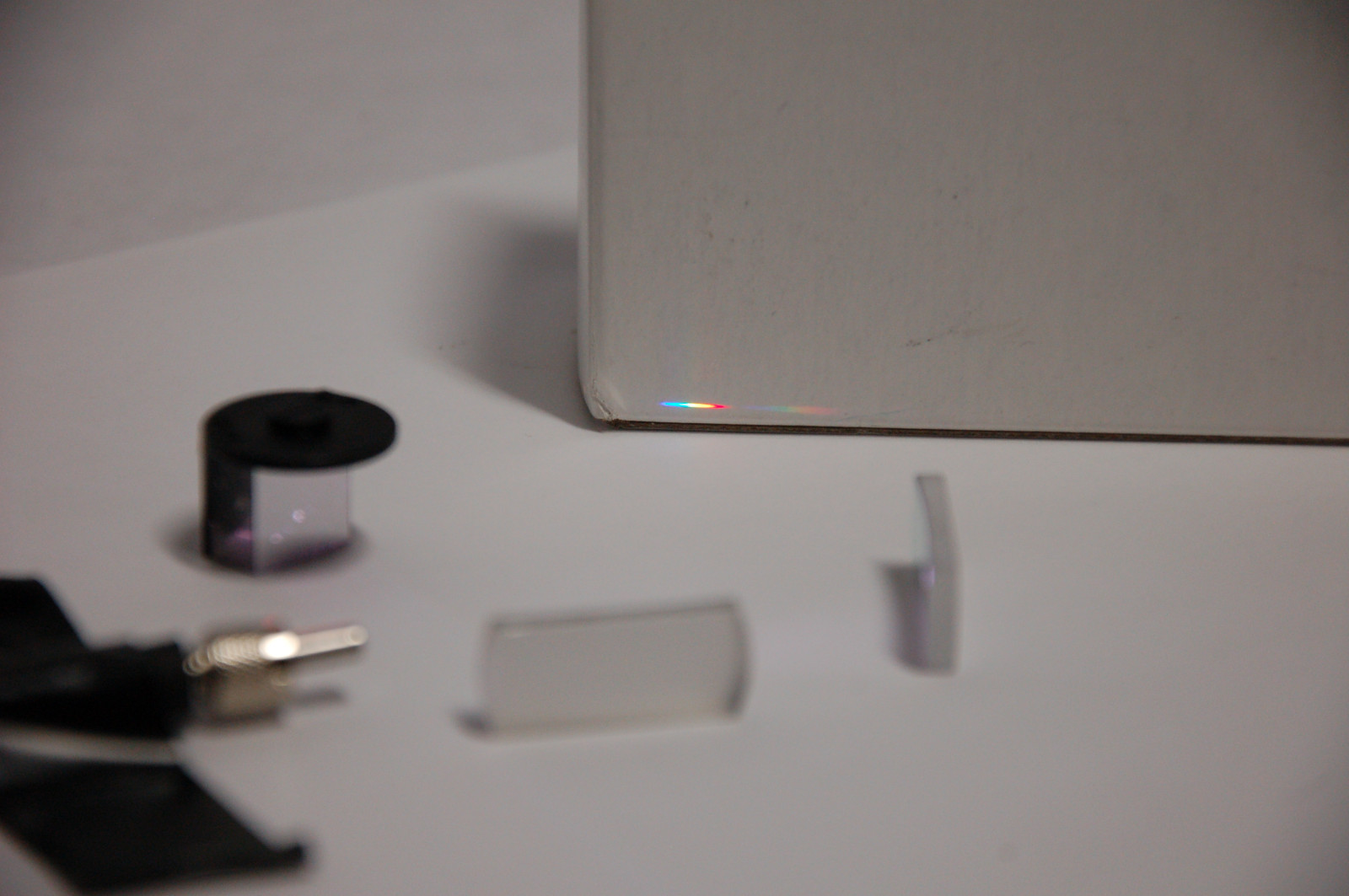 BUILD YOUR OWN SPECTROMETER W/ OCEAN OPTICS PARTS - GRATING & MIRRORS - DIY