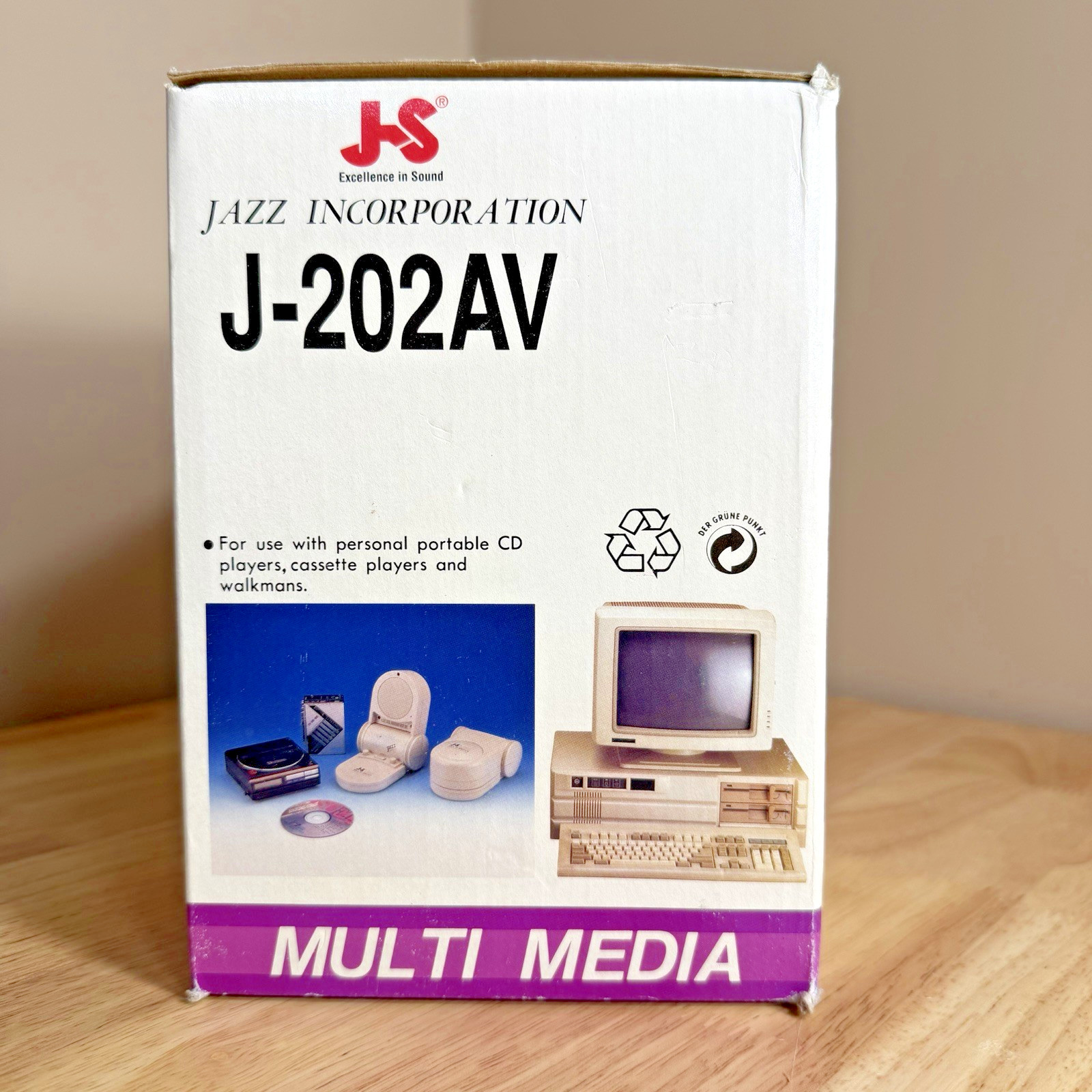 VTG Jazz Hipster - J-202AV - Amplified Speaker System - Adjustable Tilt - 1995