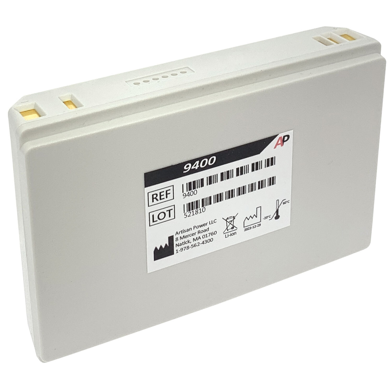 NEW Replacement Battery for Verathon BVI 9400 Bladderscan - Li-ion - 0400-0066
