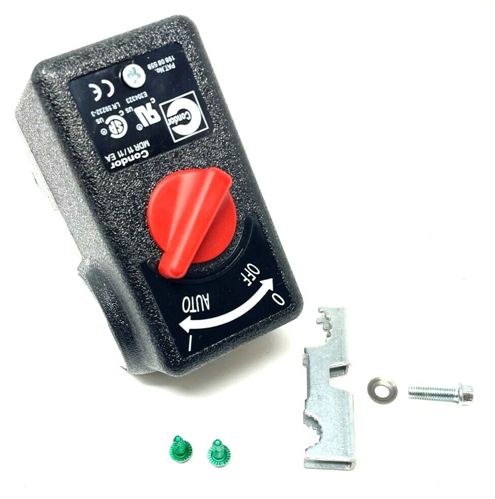 E111818 COLEMAN SANBORN PRESSURE SWITCH 4 PORT UNLOADER 145 ON-175 PSI OFF