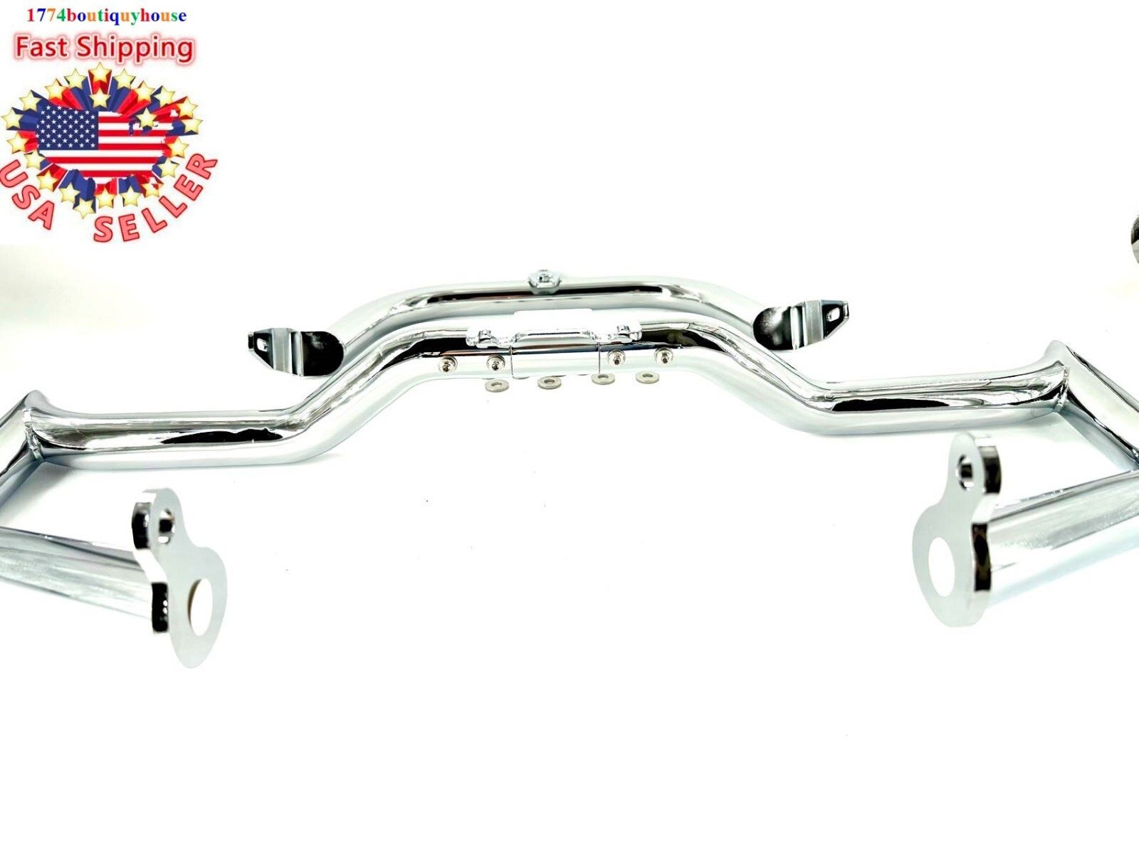 NEW SET Chopped Engine Guard Crash Bar Fairing Support Harley Road Glide 15-2023