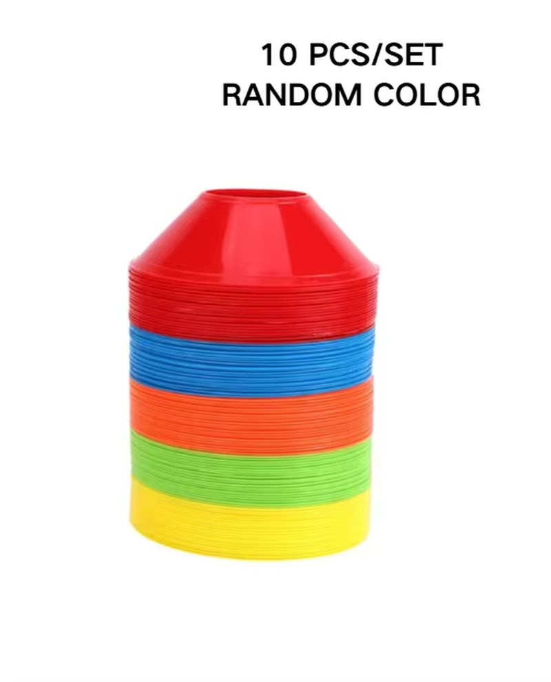 10/20 PCS Durable Soccer Training Cones with Pressure Resistant Marker Discs Foo