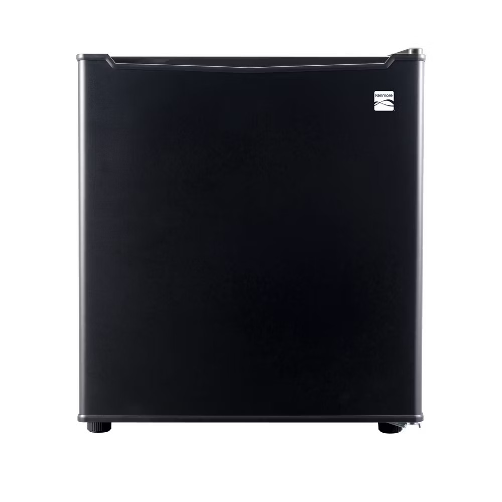 Kenmore Refrigerator Fridge Compact Dorm Energy Star Reversible Black 1.7 cu-ft