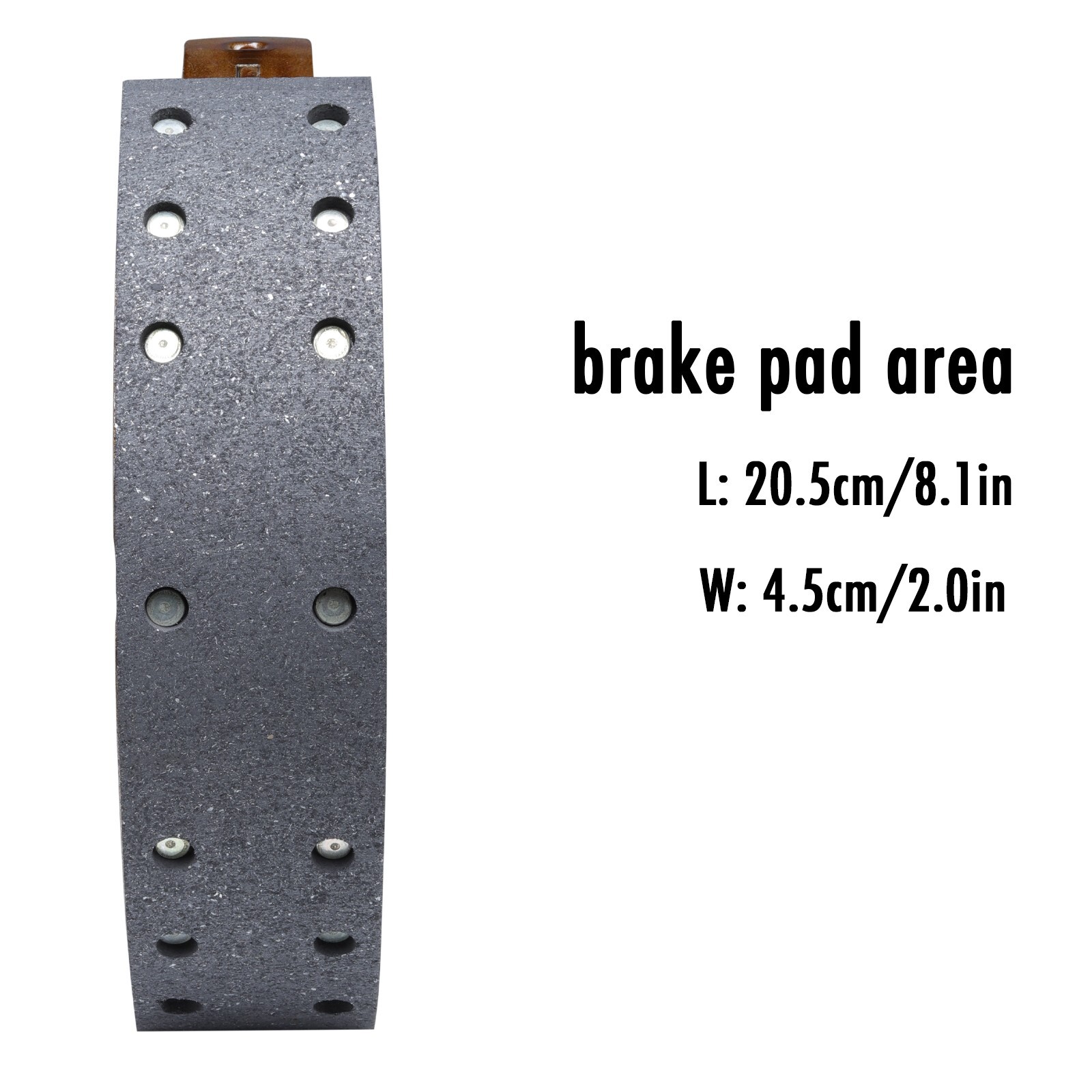 Brake Shoe Set deal for M151, M151A1 And M151A2 family nos does entire M151 Mutt