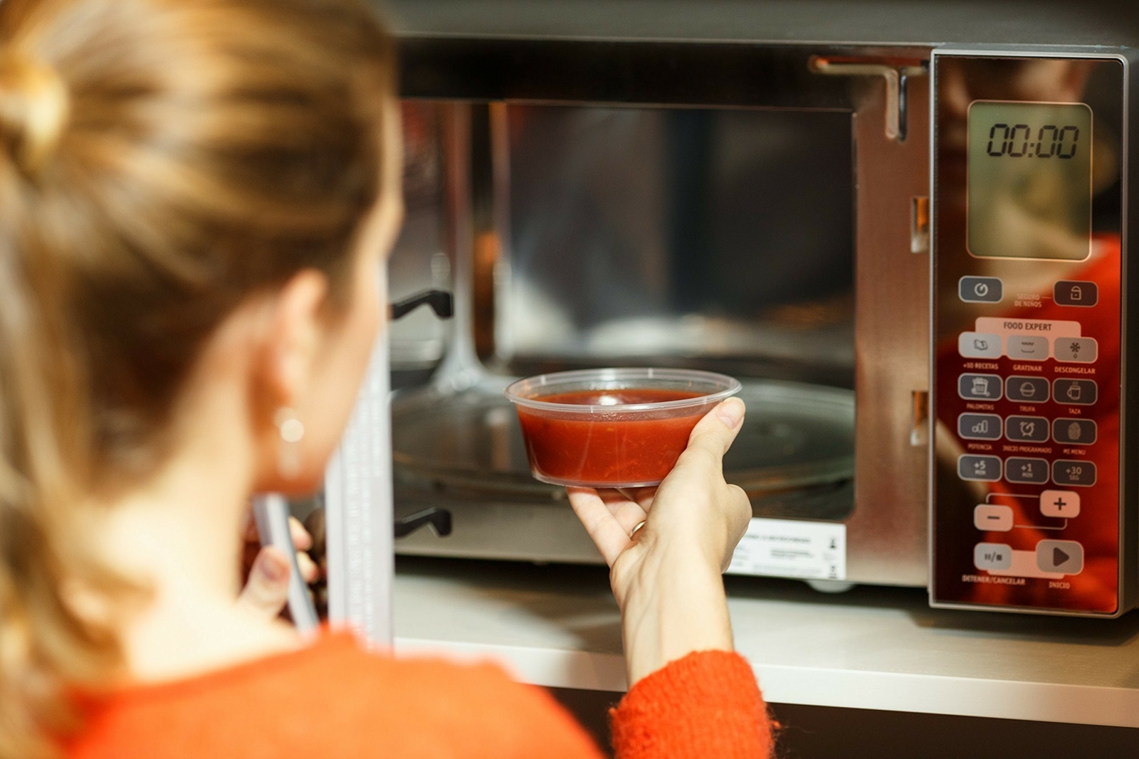 Healthy Packers 8 oz Plastic Food Storage Containers with Lids - (50 pack)