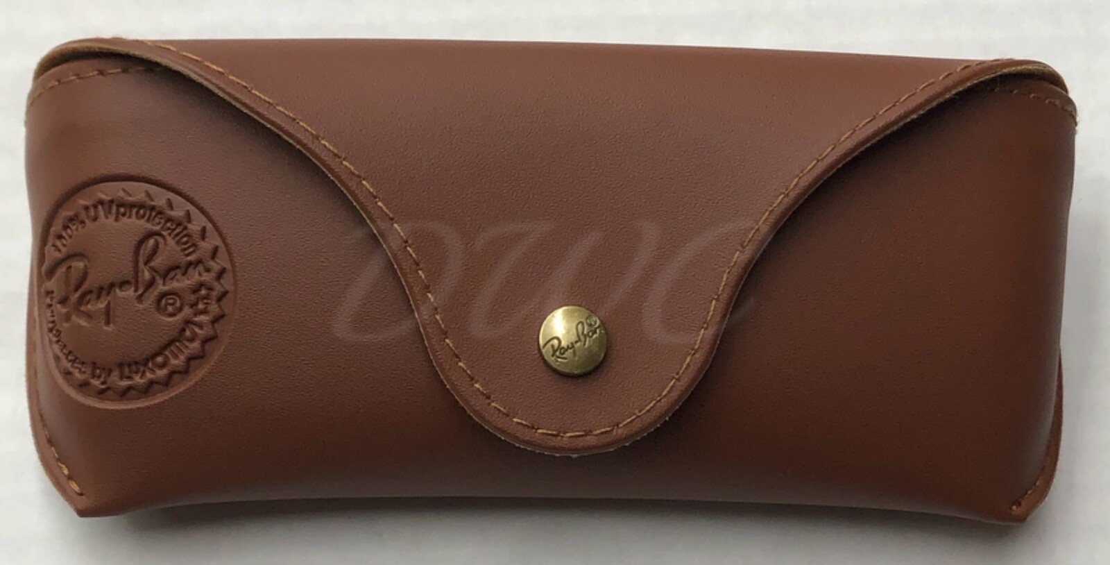 NEW Ray Ban Rayban Brown Sunglasses Eyeglasses Faux Leather Case FAST SHIPPING!!