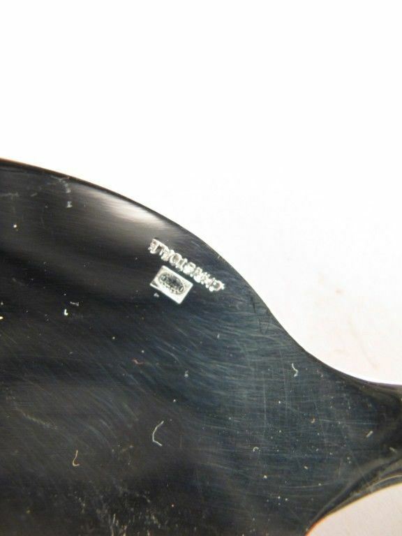 ARIA by CHRISTOFLE 8 1/8" European Place Oval Soup Spoon (s) EXCELLENT