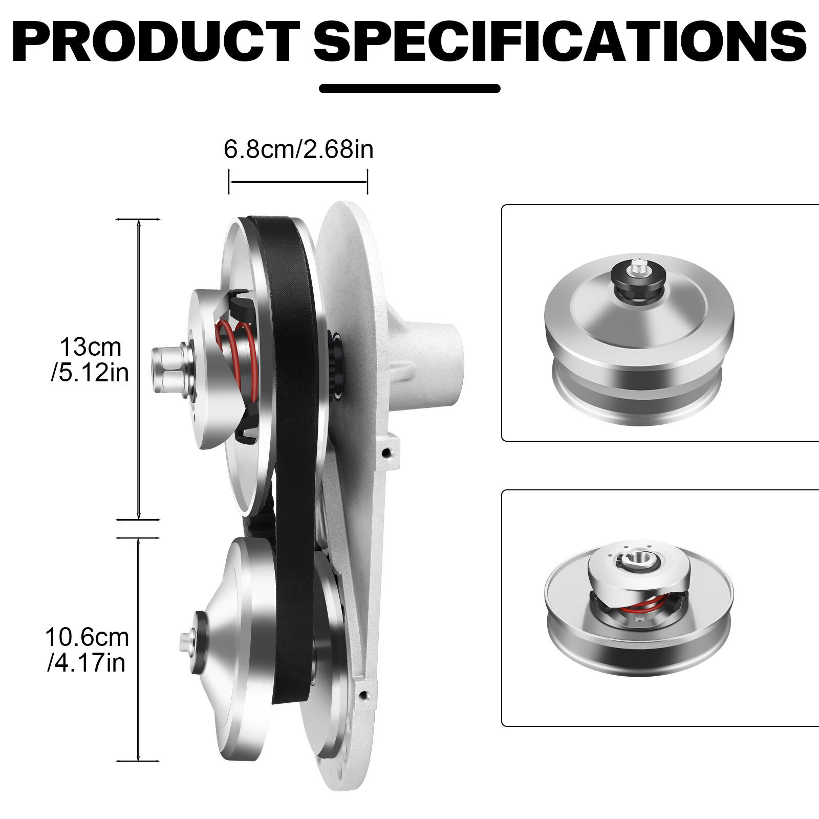 NEW🔥1"/3/4" 5/8" Clutch Go Kart Torque Converter 10t 12t Complete Cvt Combo 30