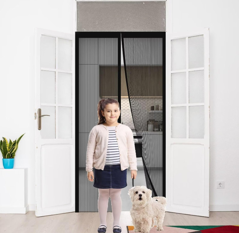 Magnetic Screen Door- Self-Sealing Door Different Sizes /Colors