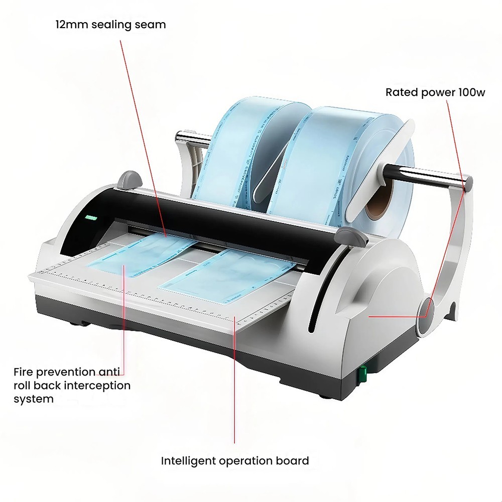 Medical Oral Dental Sealer Sterilization Disinfection Bag Sealing Machine