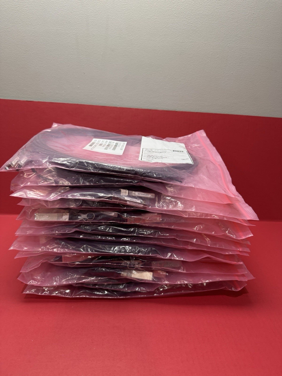 cisco SFP-H10GB-CU5M cable lot of 28 14 bags 2 on each bag