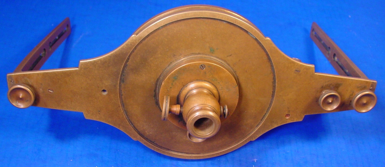 1868 Gurley Plain Compass w/Orig. Box - Large Early Example