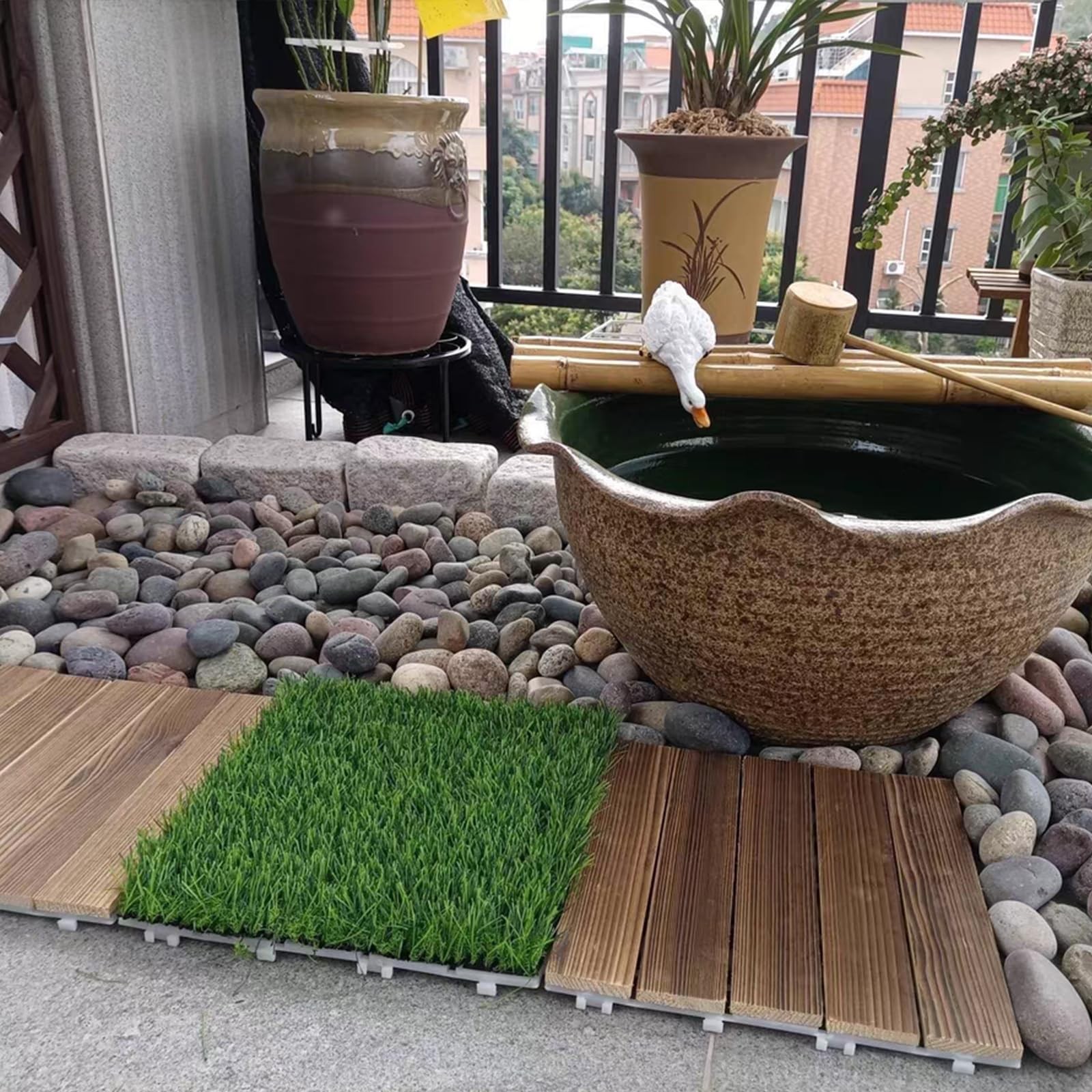 5 lbs Natural Aquarium Rocks, 2-3 Inch Large Pebbles.Decorative River Rocks f...