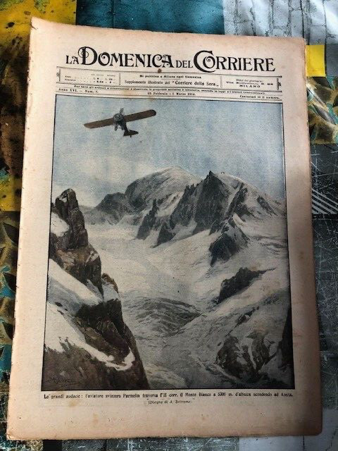 La Domenica del Corriere 8 1914 Montemaggiore Belsito Caneva Tolmezzo Ossuccio