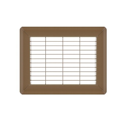 Heavy Duty Brown Floor Return Air Grilles - 60 Sizes