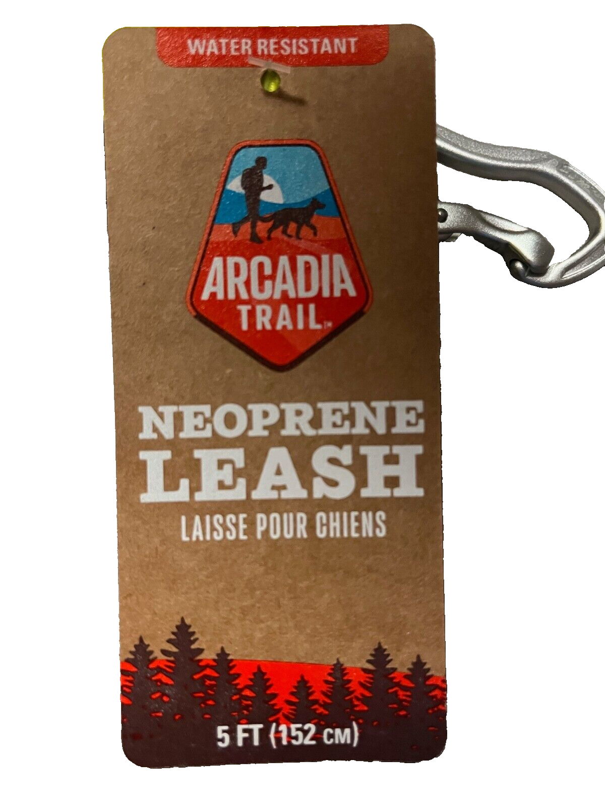 Arcadia Trail dog leash water resistant high visibility DOUBLE neoprene handle