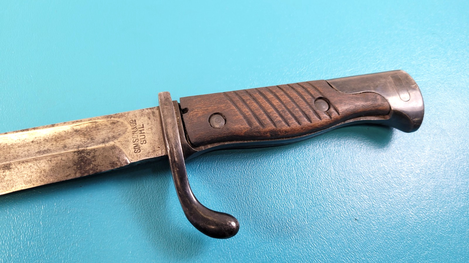 WWI German Model S98 1898 /05 Butcher Blade Bayonet Simson Suhl TR738