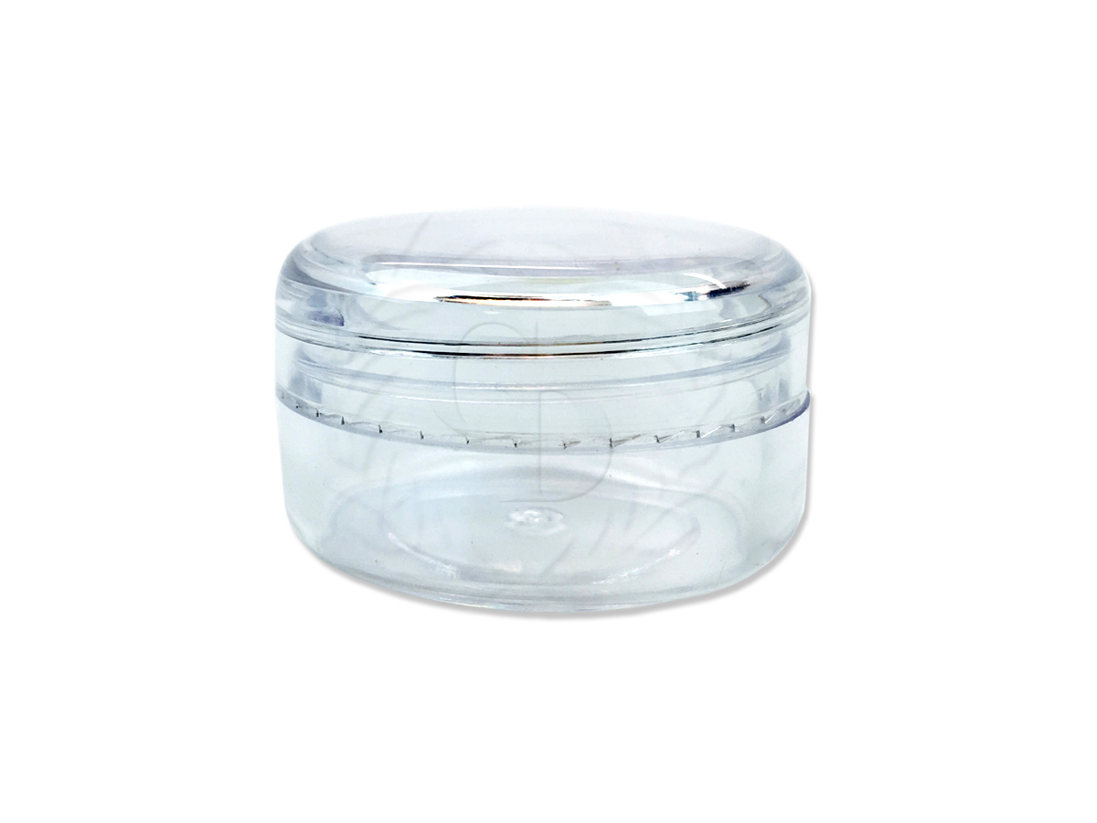 Beauticom 6 Pieces 15 Gram/15ML Lip Balm Lotion Cream Sample Jar Containers