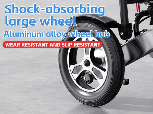 Electric Wheelchair Intelligent Foldable Motorized Powerchair All Terrain New