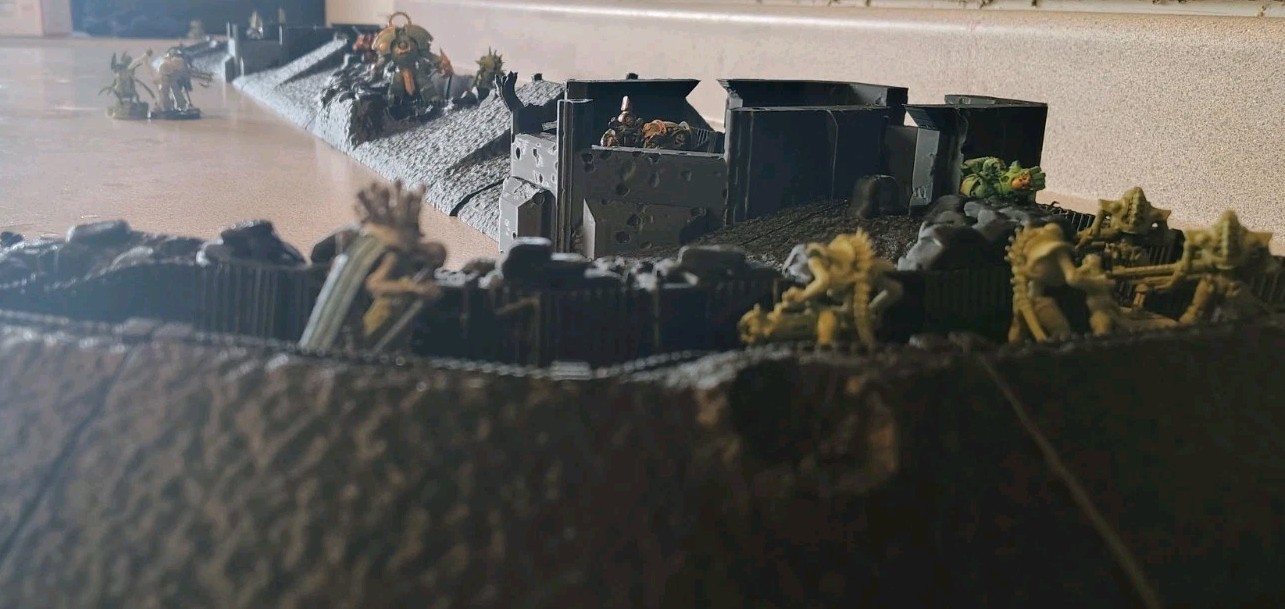 Modular Trench Lot Terrain For Wargames, Trench Crusade Warhammer 40k Compatible
