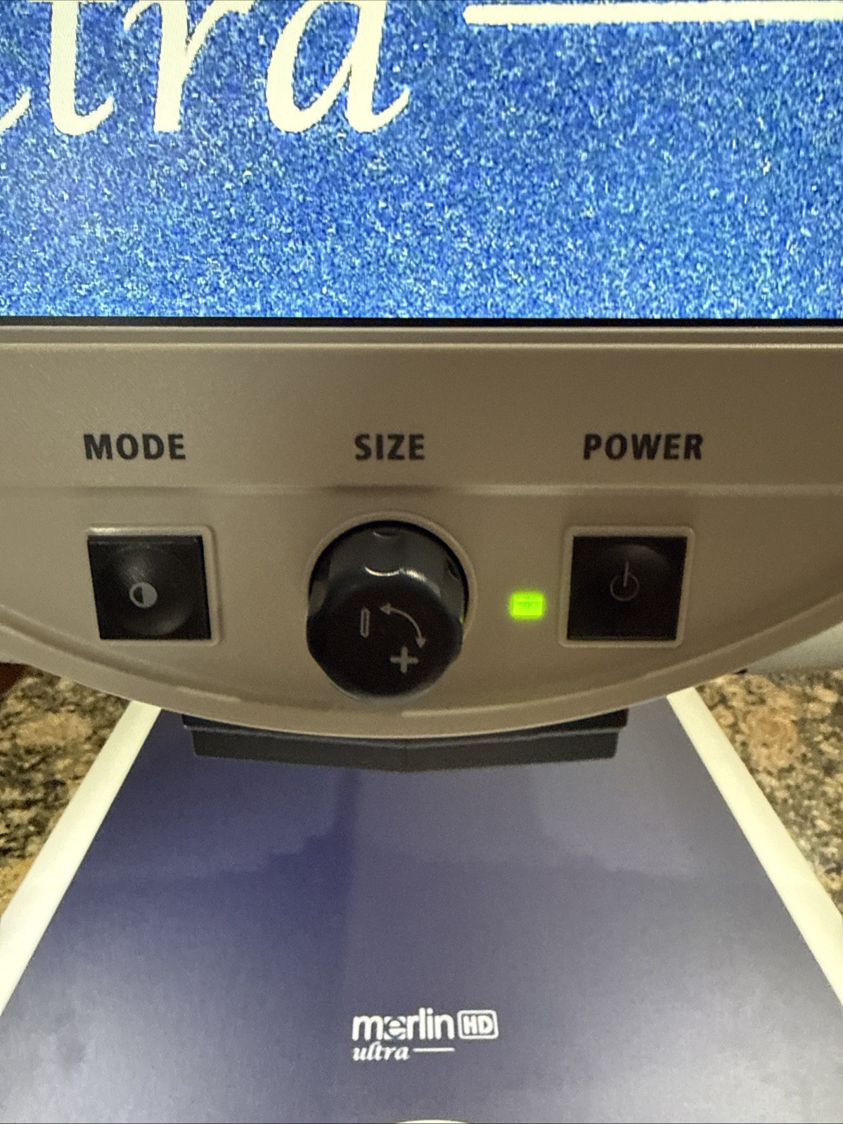 Enhanced Vision Merlin Ultra 1080 HD 22" Video Magnifier MR2UE22A w/Remote/Inst