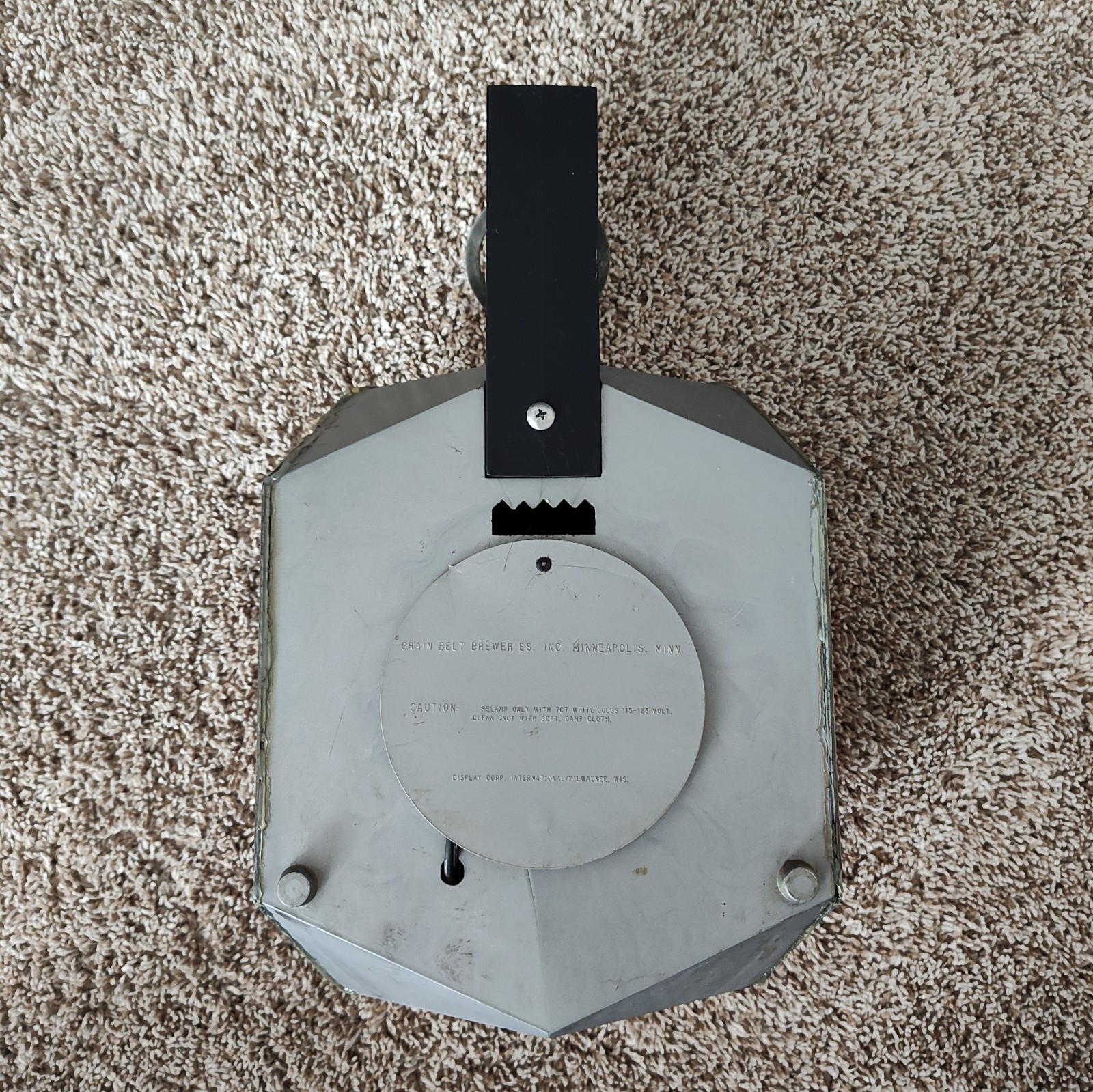 Grain Belt Beer Lighted Lantern Sconce Sign