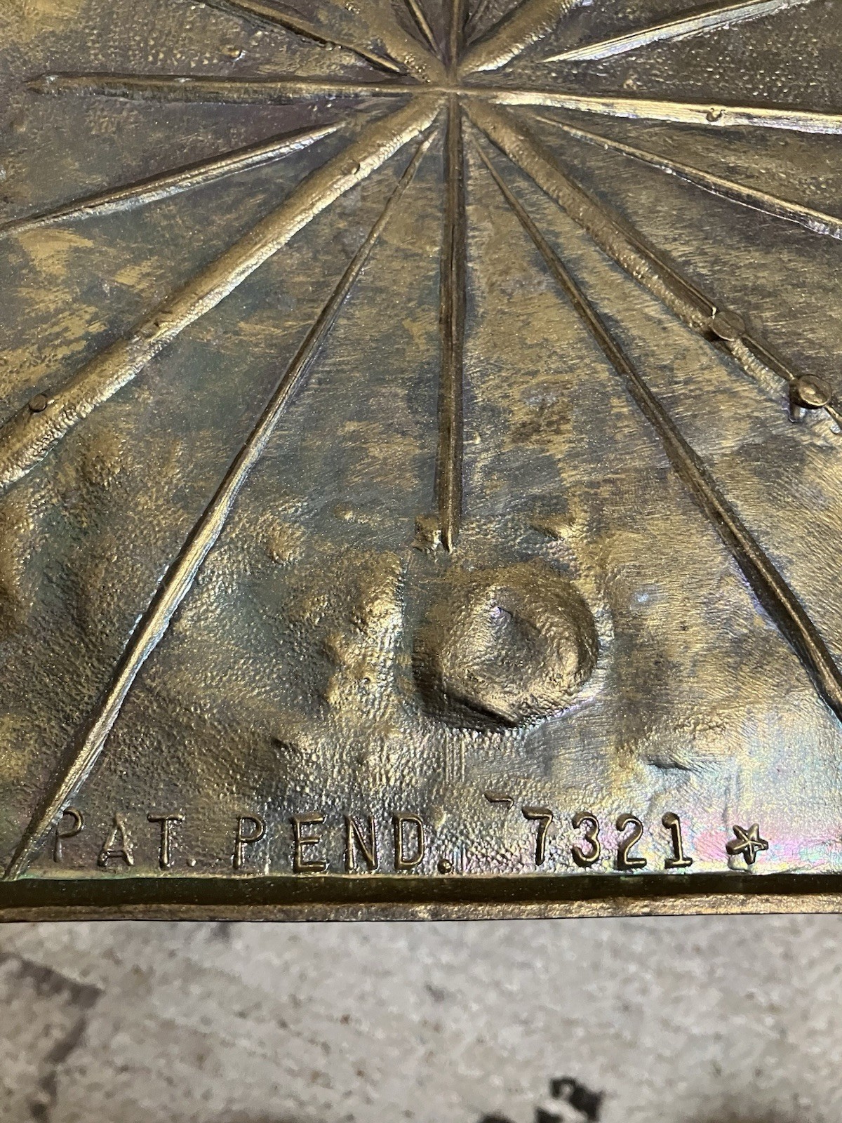 Antique Victorian Cast Iron Plant Stand 2-Tier Side Table