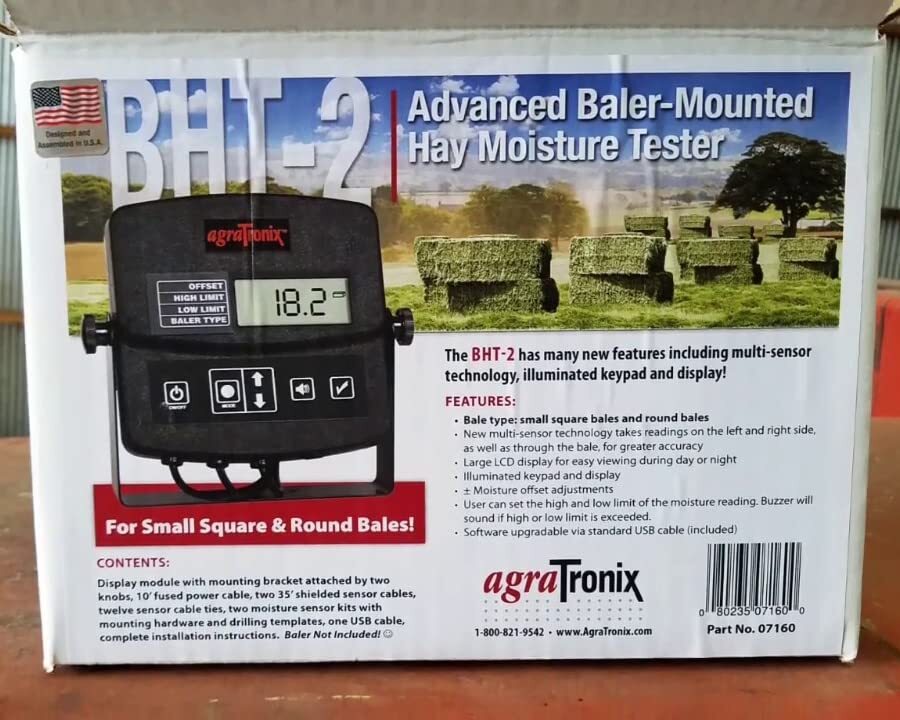 Agco Parts Agratronix Advanced Baler-Mounted Hay Moisture Tester BHT-2 FX07960