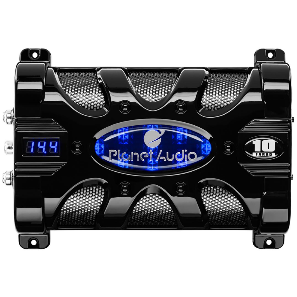 Planet Audio 10 Farad Car Capacitor For Energy Storage to Enhance Bass Demand