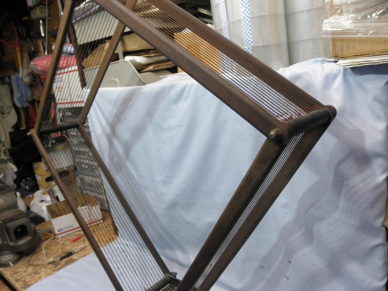 EXCELLENT 1926 AALCO No. 35 FOLDING LOOP ANTENNA-CHICAGO-MY LAST 100 YEAR LOOP