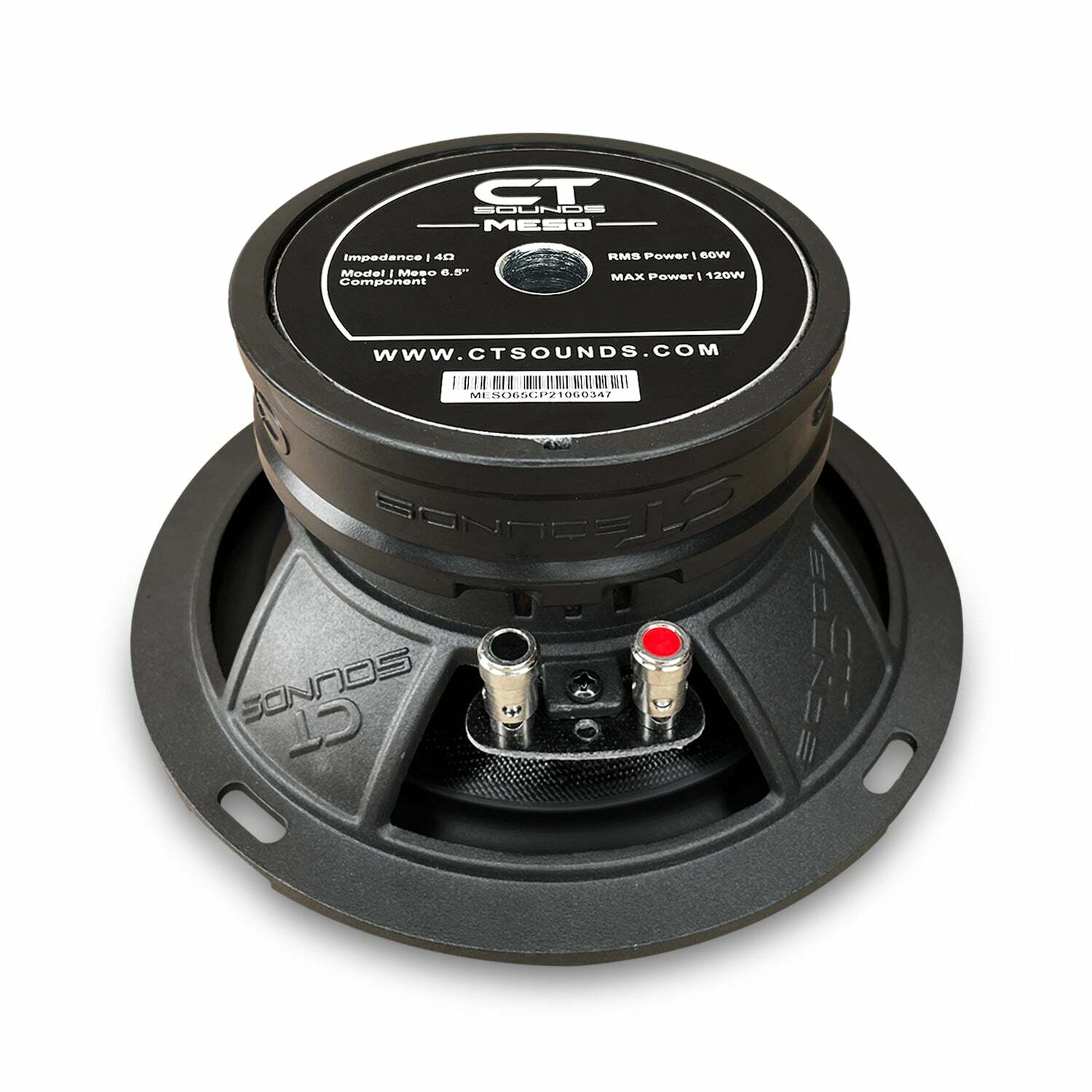 CT Sounds Meso 6.5” 320 Watt 2-Way Premium Component Car Speaker Set.