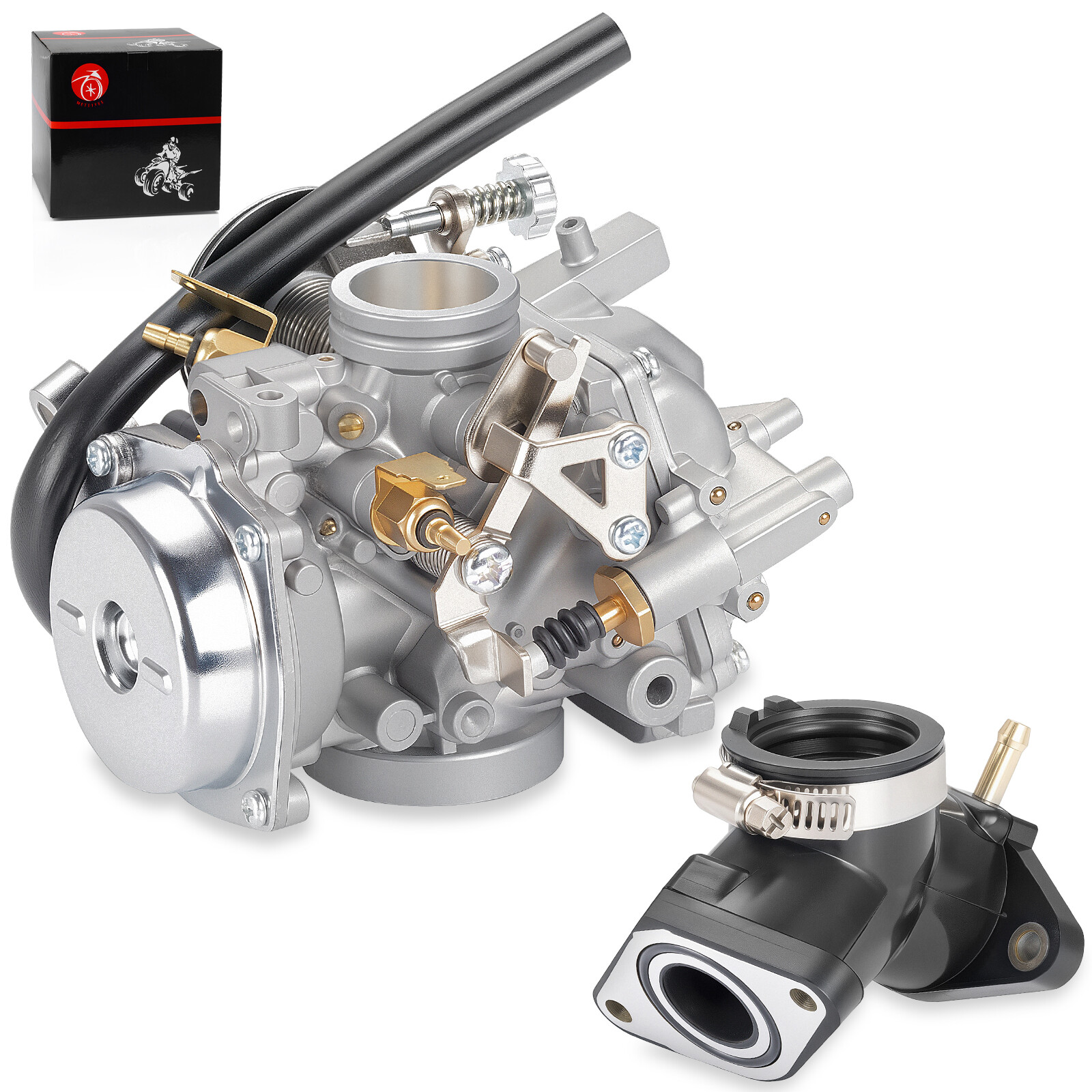 Carburetor Carb W/ Intake Manifold For Yamaha XV250 V-star Virago 250 Route 66